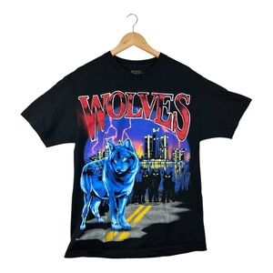 Big Sean‎ Detroit 2 Wolves T-Shirt size Large Black